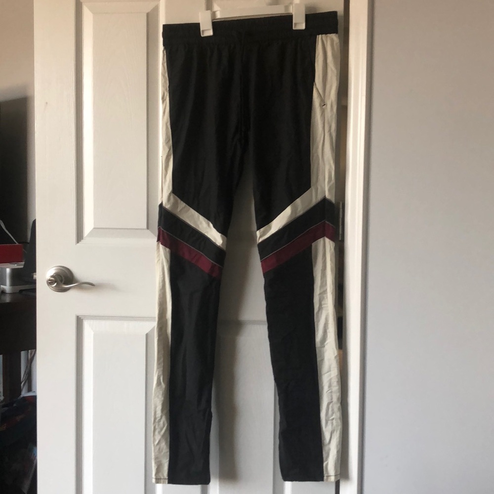 PacSun Windbreaker joggers with zippers